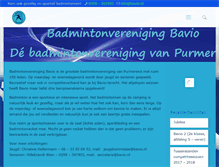 Tablet Screenshot of bavio.nl